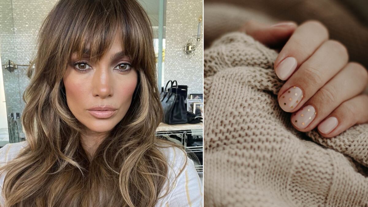 La manicura ‘naked disco’ promete ser tu favorita la próxima temporada, así la usó JLo.