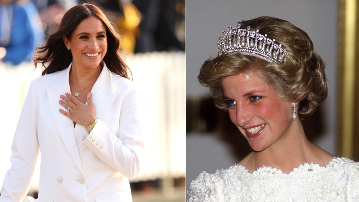Meghan Markle / princesa Diana