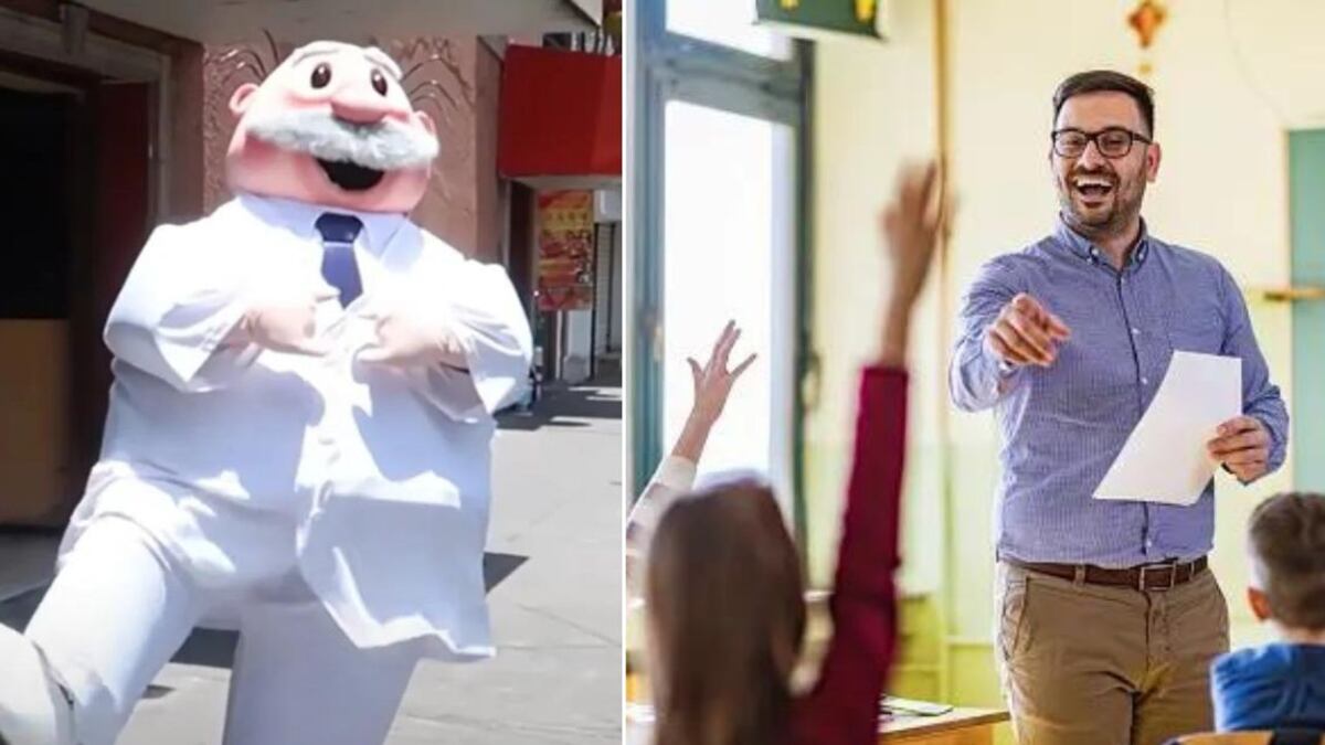 ¿Gana más una Botarga de Dr. Simi que un Maestro? La decepción que se lleva un tiktoker al comparar sueldos