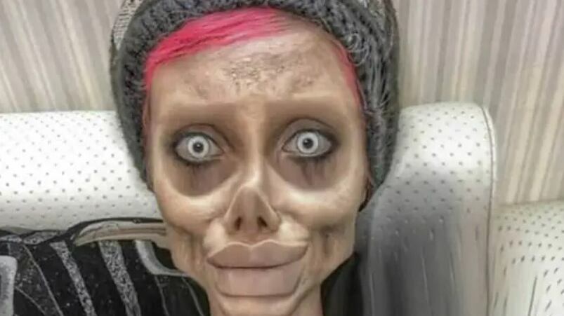 La Angelina Jolie "zombie"