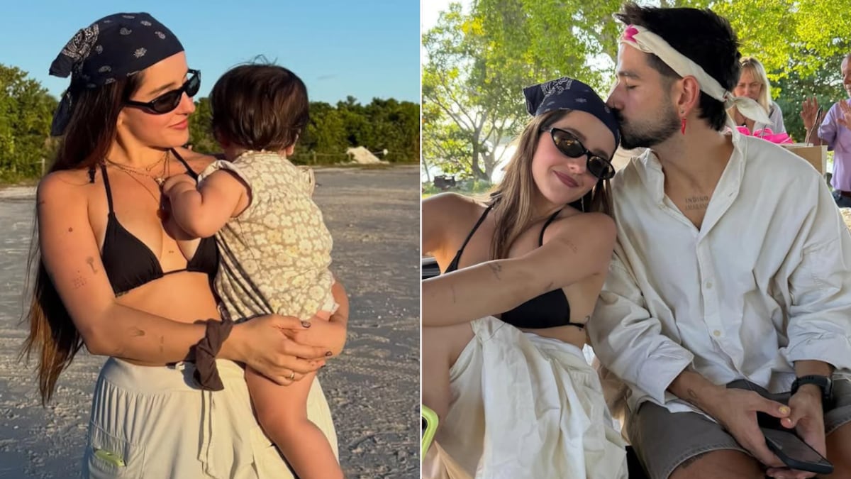 Camilo y Evaluna presumieron lo mucho que han crecido Índigo y Amaranto