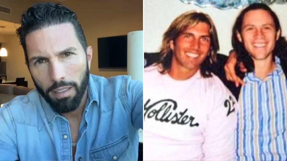 Poncho de Nigris y su hermano, Antonio de Nigris