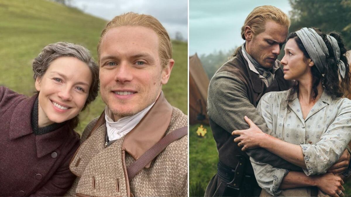 Caitriona Balfe y Sam Heughan son los protagonistas de 'Outlander'