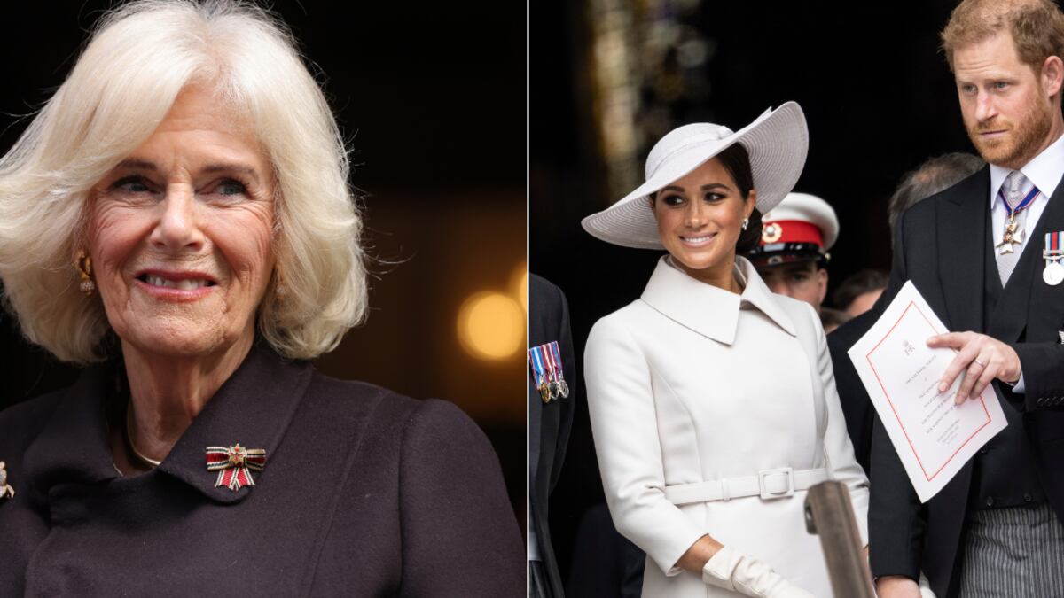 Camila Parker, Harry y Meghan Markle