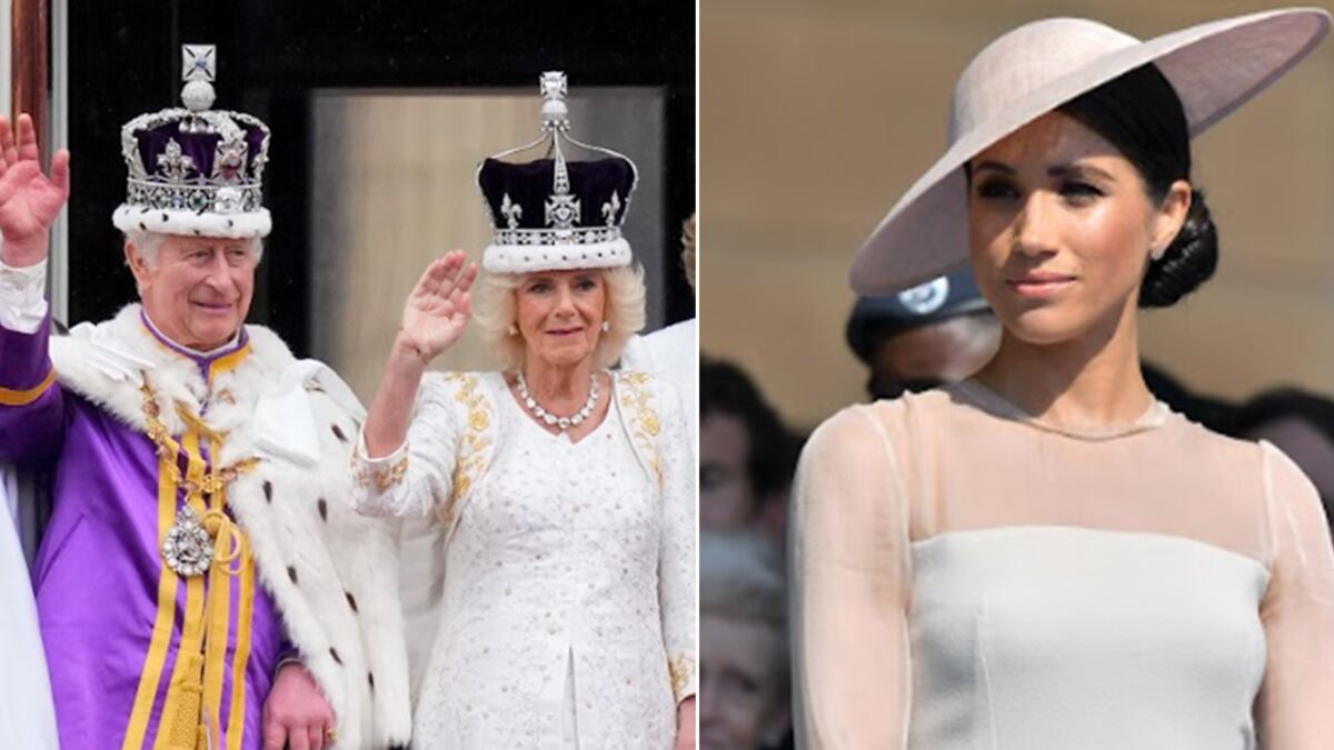 Meghan Markle y Rey Carlos