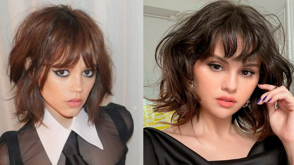 Los cortes de cabello corto en capas grafiladas con flequillo son tendencia 2023