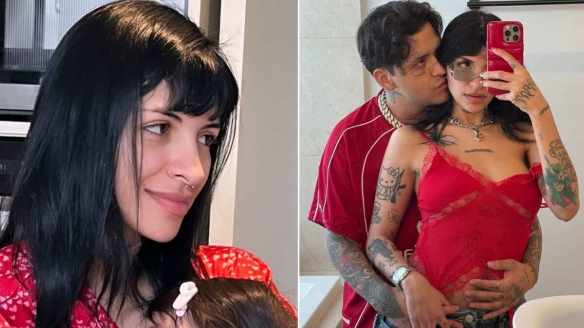 Cazzu enternece con foto de Inti