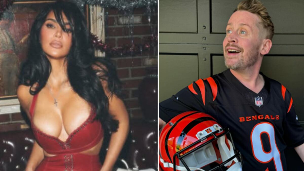 Kim Kardashian y Maucaulay Culkin fotos