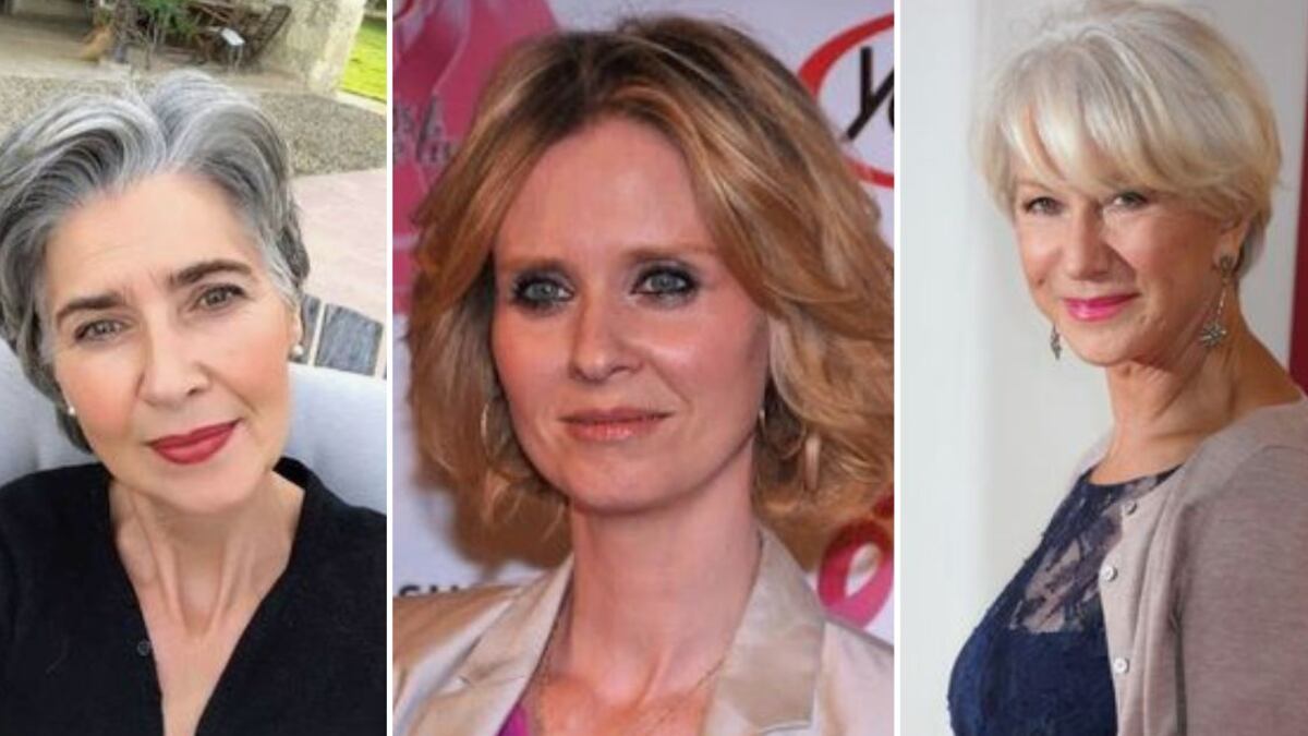 Cortes de pelo modernos para mujeres de 50 y 60 años con efecto antiedad que más rejuvenecen