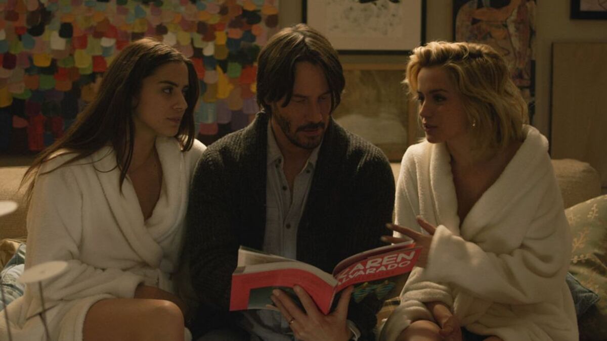 Netflix: la película subida de tono con Keanu Reeves y Ana de Armas que te dejará sin aliento