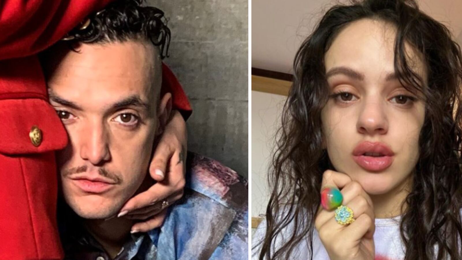 Rosalía y C. Tangana