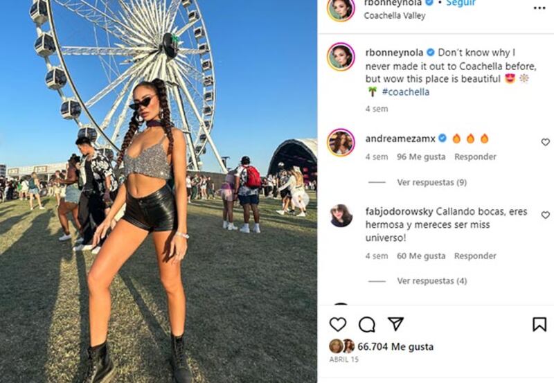 R’ Bonney Gabriel Miss Universo