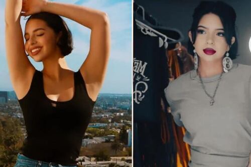 ¿Cómo son las cinturas de Ángela Aguilar? Así luce al natural la cantante