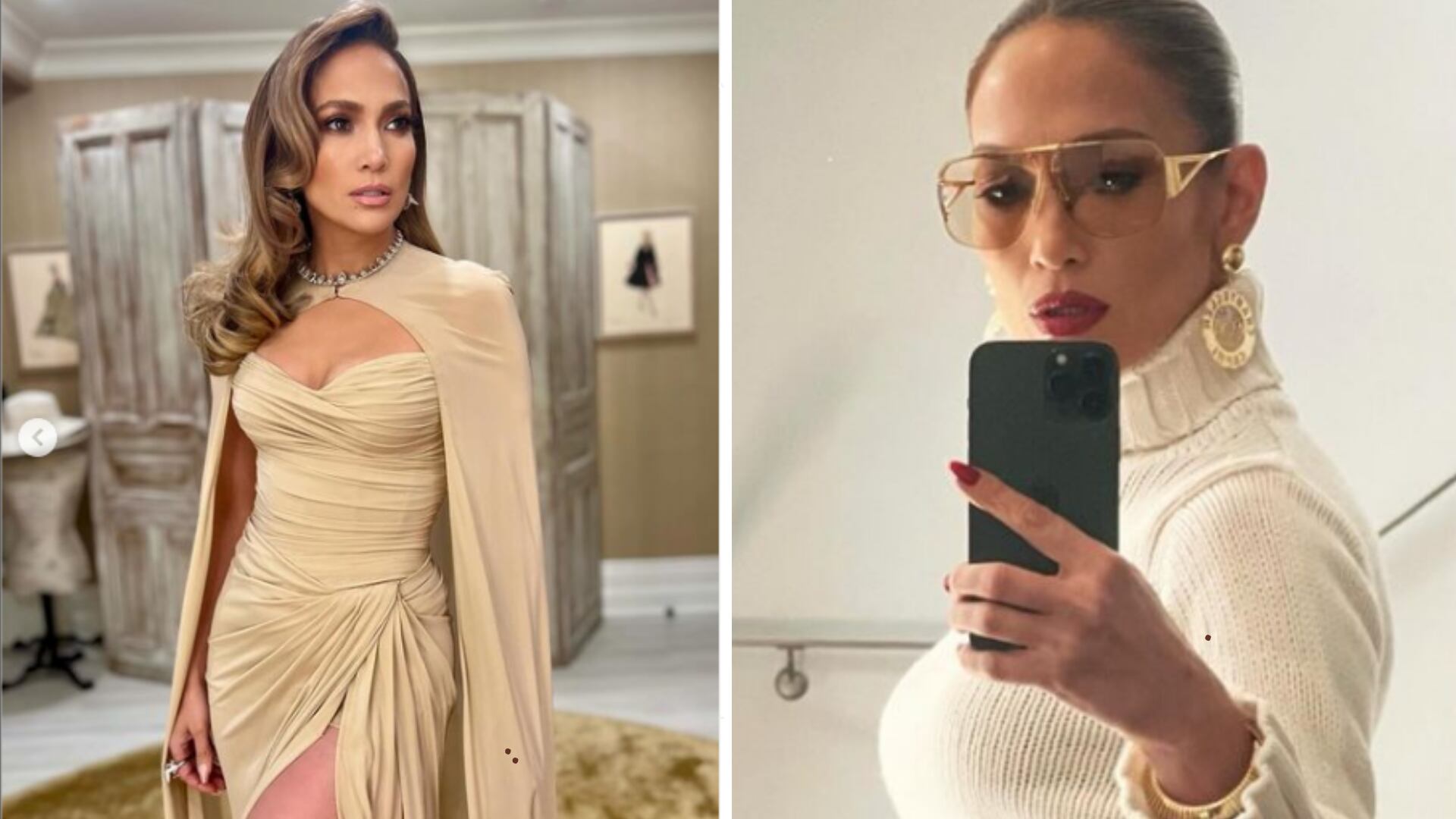 El deslumbrante vestido de la venganza de Jennifer López con el que resurge como el ave Fénix y enamora a los fans