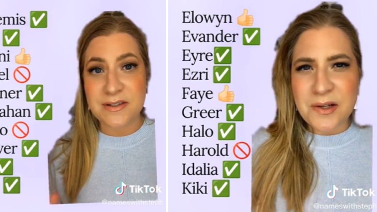 Una profesional en nombres de bebés publicó un listado de los mejores que van en el año y por qué los padres optan por ponerle ese nombre