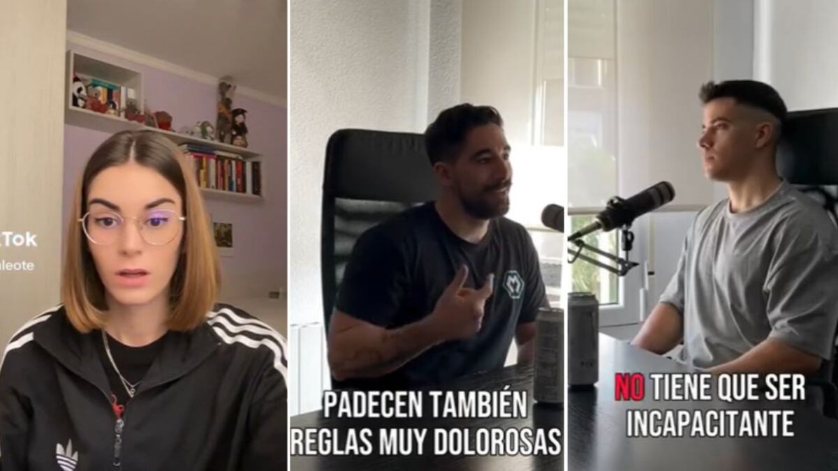 Los hombres aseguran en el video que los cólicos “ya se saben que no tienen que ser dolorosas porque hay un montón de herramientas para evitarlo”.