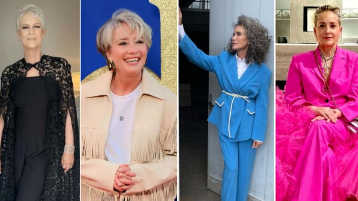 Estas 4 estrellas decidieron envejecer al natural