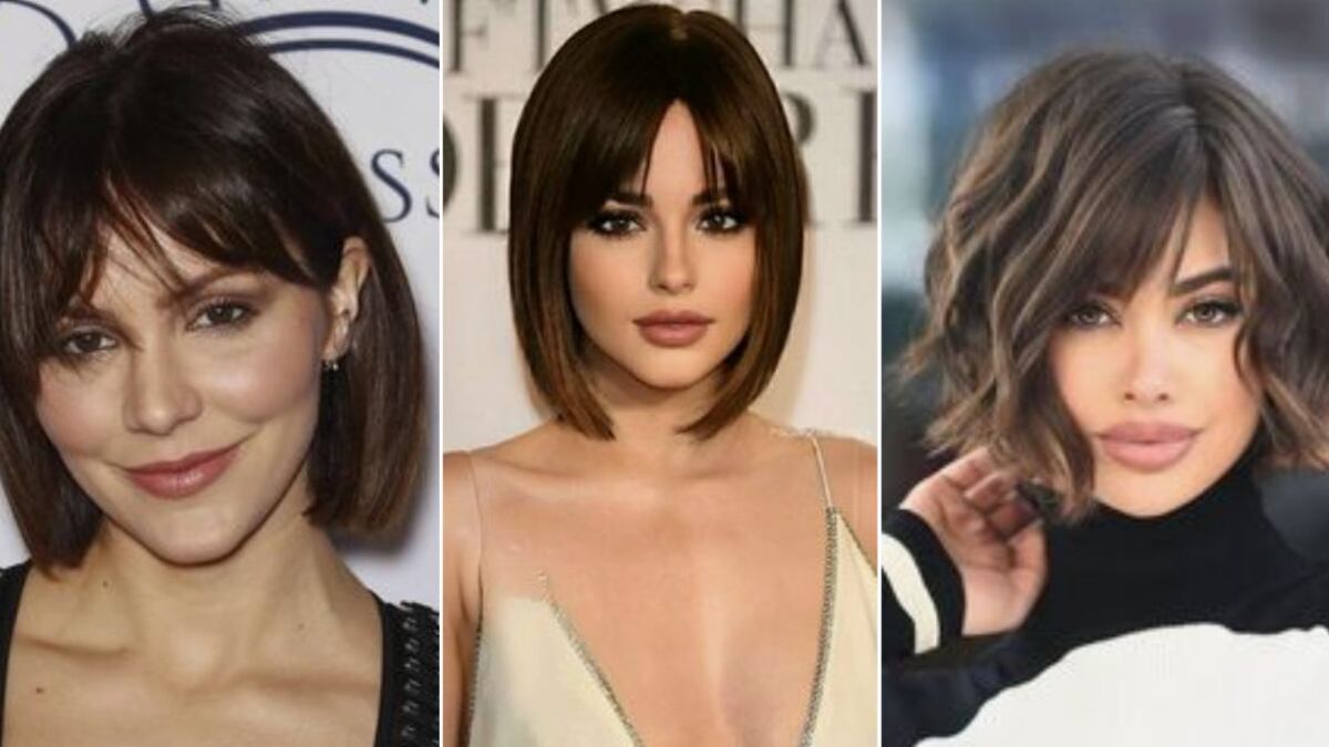Corte bob con flequillo desfilado: 3 cortes de pelo favorecedores y rejuvenecedores 2023