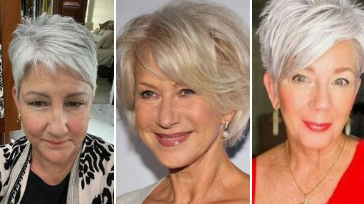 5 cortes de pelo que son ideales para mujeres mayores de 70 años