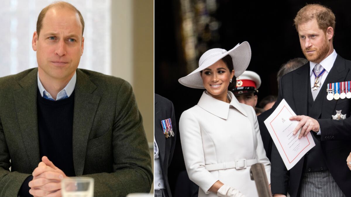 Príncipe William / Meghan Markle / Príncipe Harry