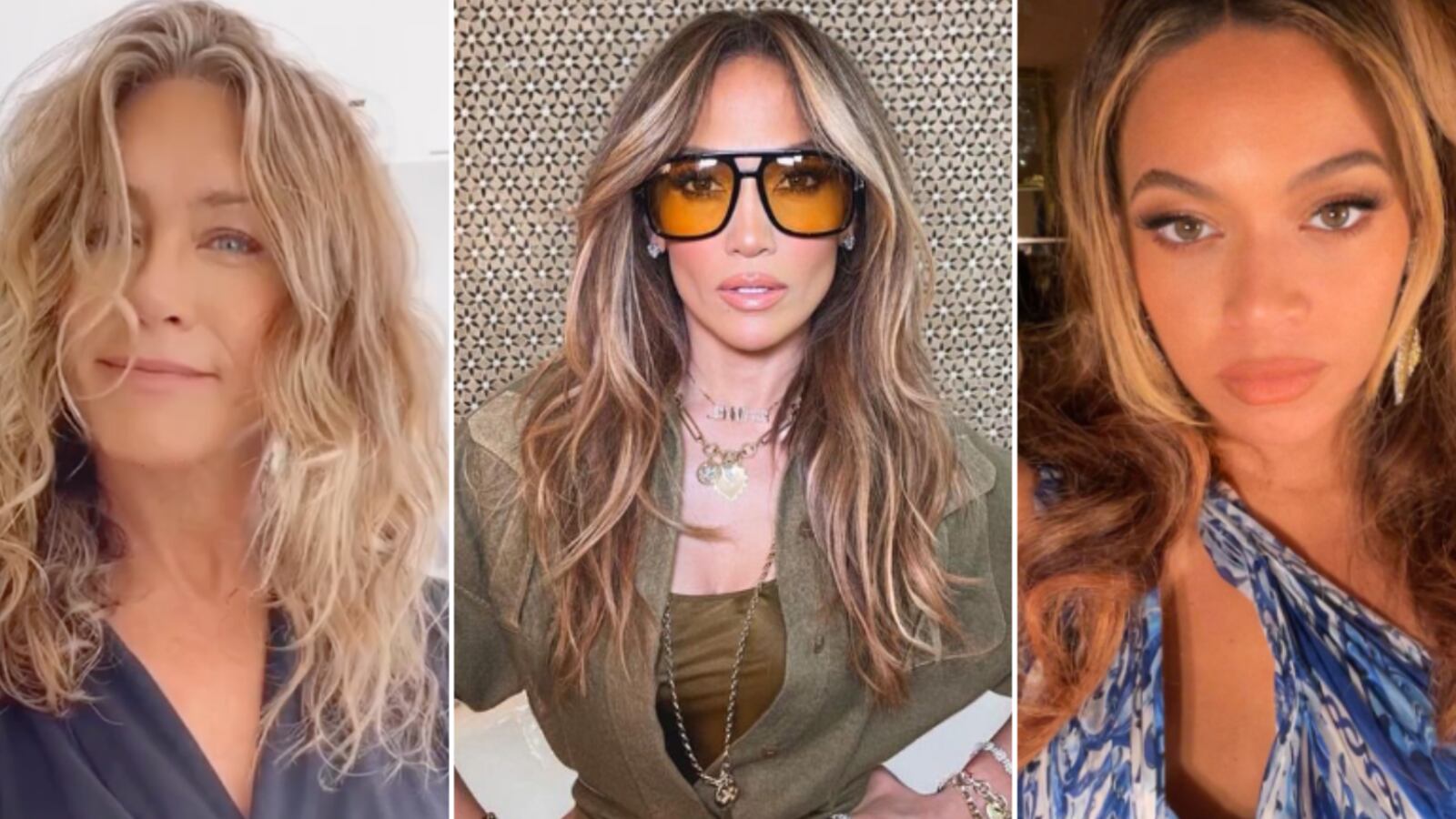 Mechas que usan las famosas