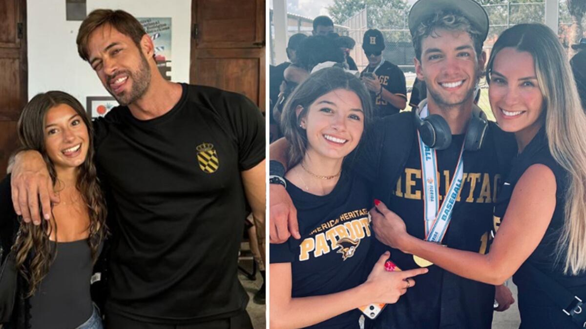 Elizabeth Gutiérrez y William Levy hija