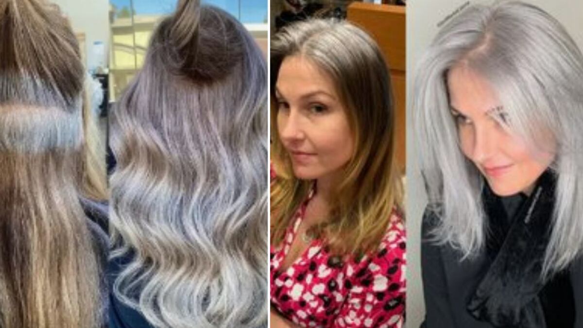 Mechas balayage Grey Blending para pelo con canas: la tendencia para cabello que celebra lo natural