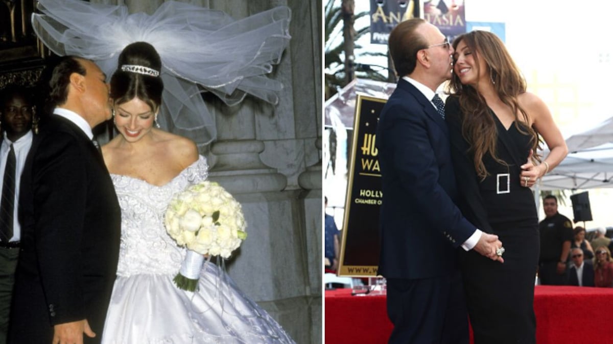 Thalía y Tommy Mottola ya tienen más de 20 años de casados y dos hijos