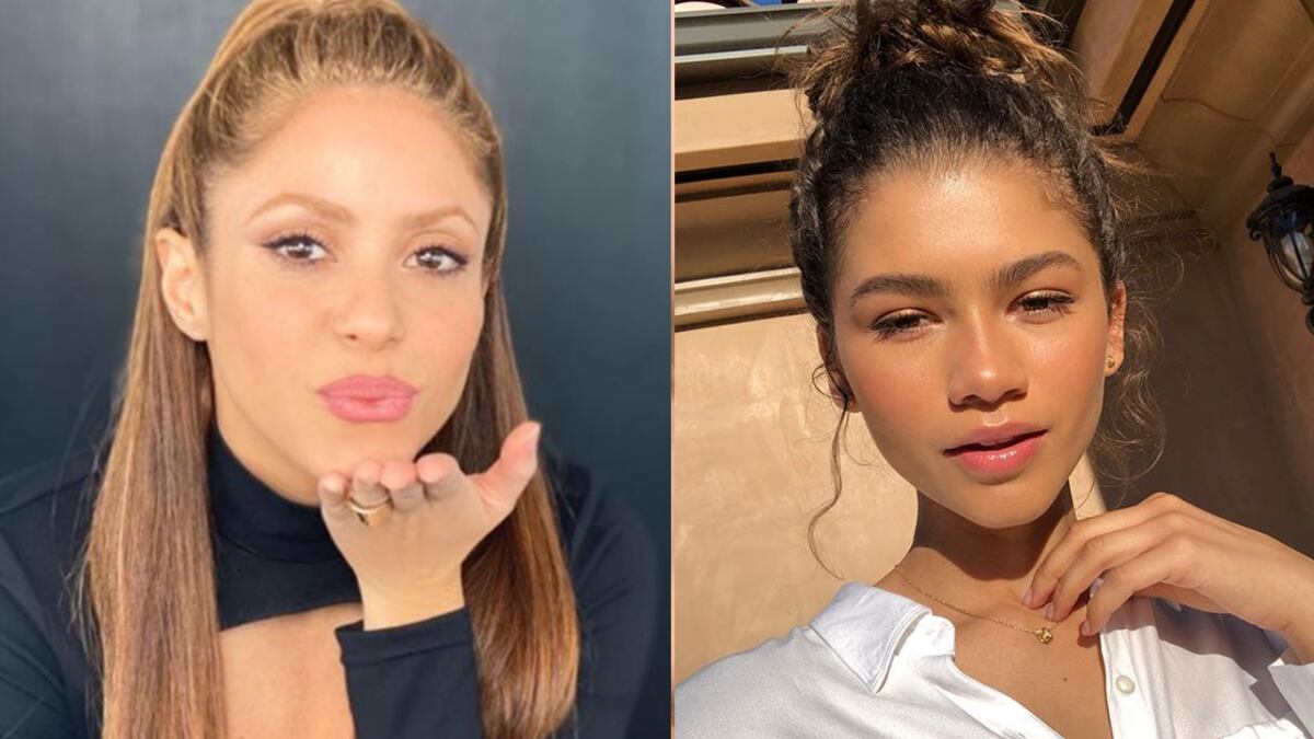 Shakira y Zendaya look