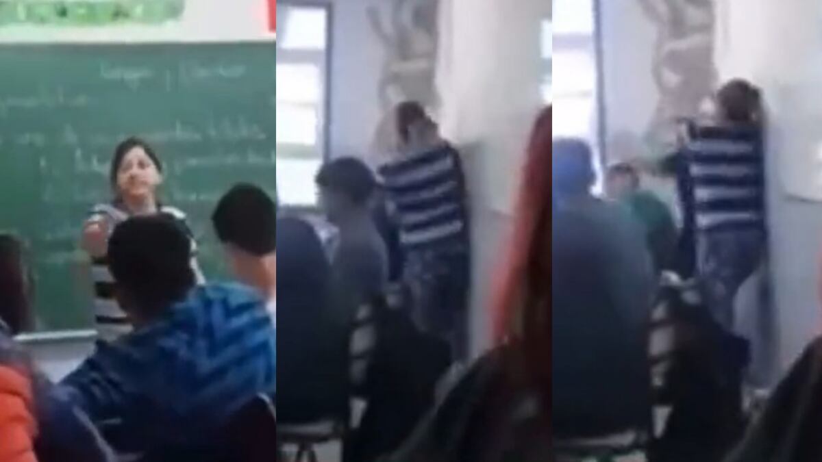 El hecho quedó registrado en video