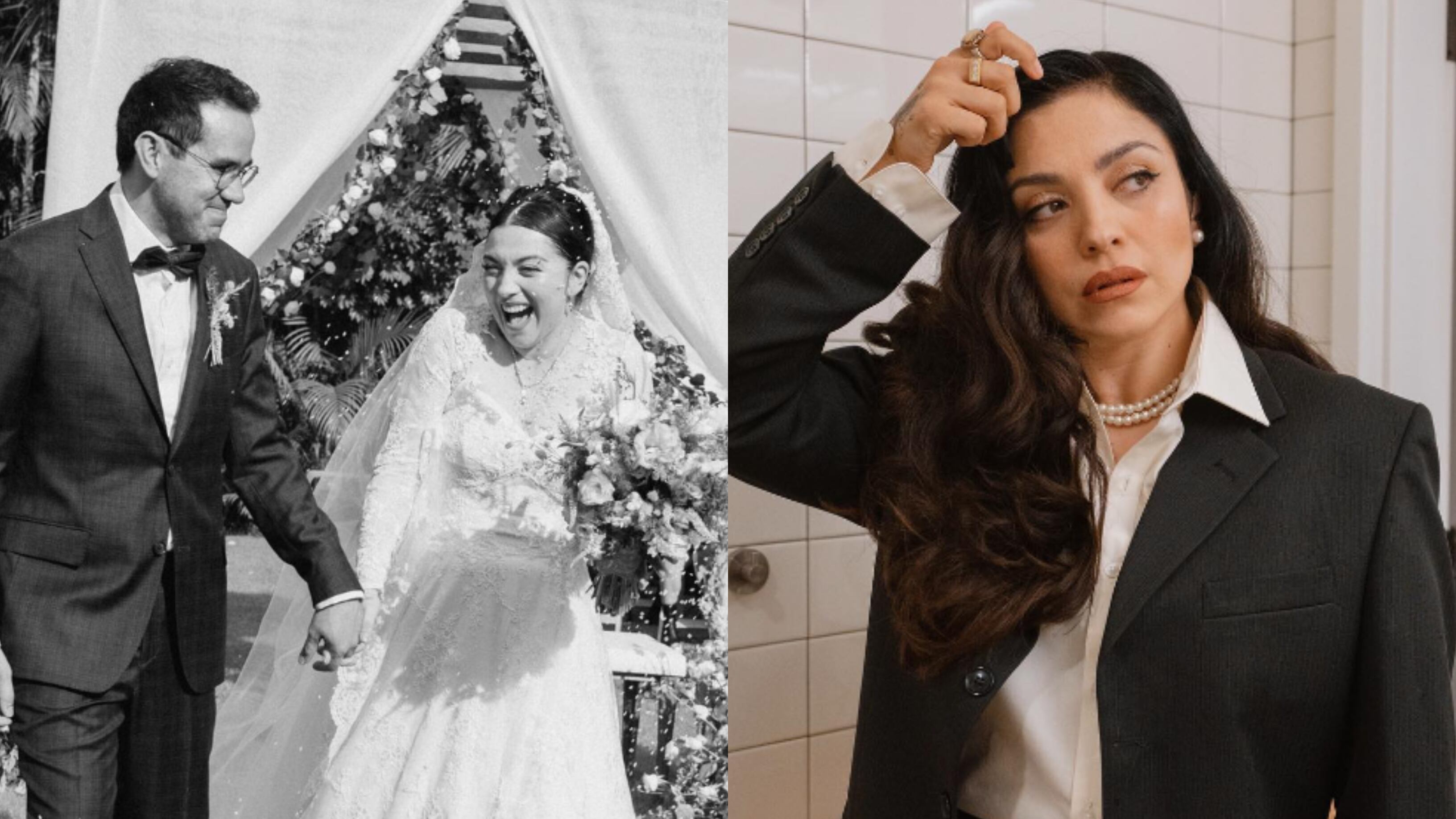 Mon Laferte vivió un cuento de hadas en su boda con Joel Orta