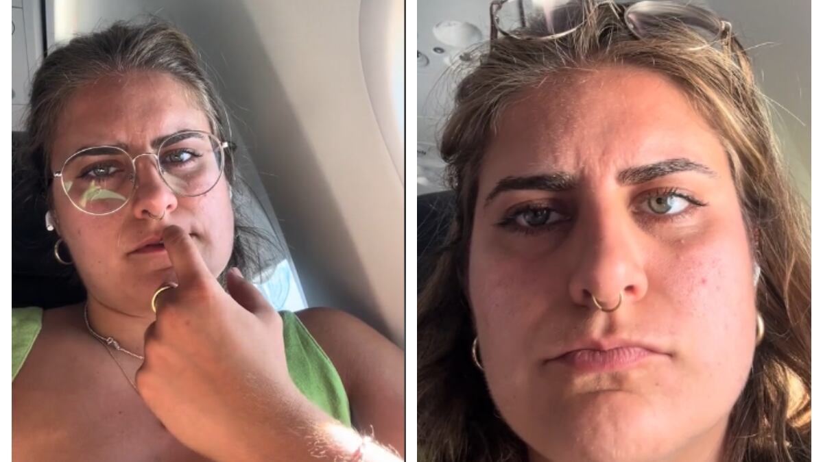 Una situación muy incómoda en un vuelo causó debate viral