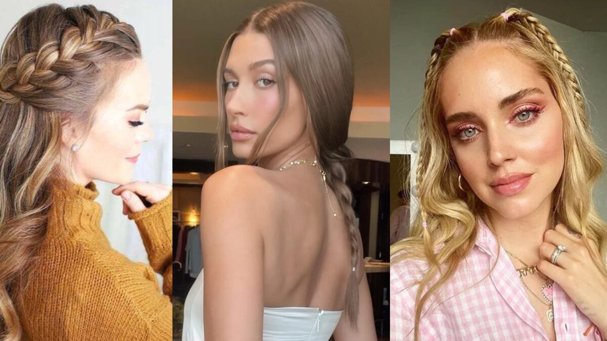 Peinados con trenzas fáciles