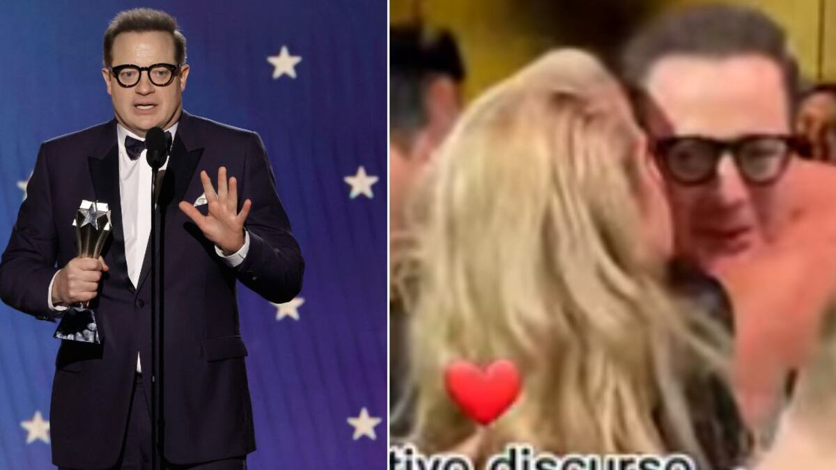 La novia de Brendan Fraser que lo sacó de la depresión en la que estaba