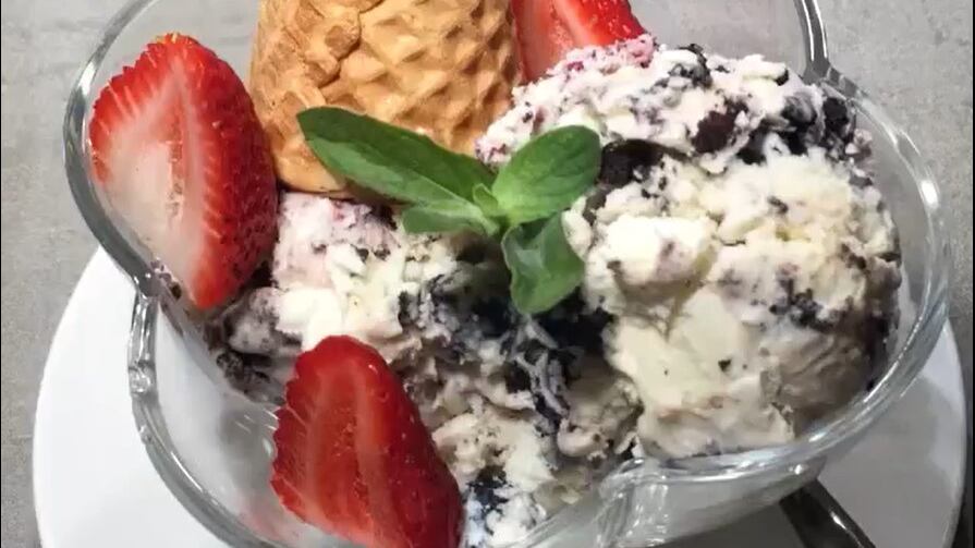 La receta de un exquisito helado