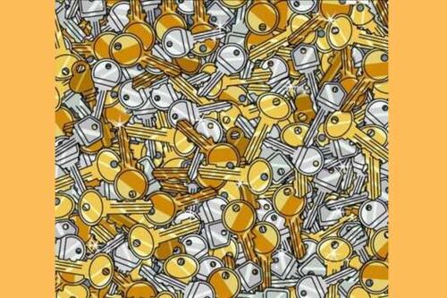 ¿Podrás encontrar las llaves ocultas en tiempo récord?