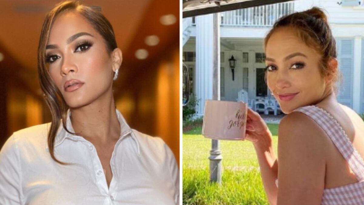 Eve se llama la mujer que es idéntica a JLo y vive en República Dominicana