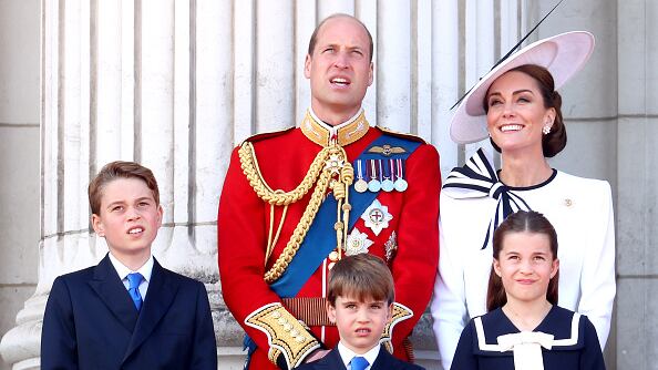 Kate Middleton reapareció en el Trooping the Colour 2024
