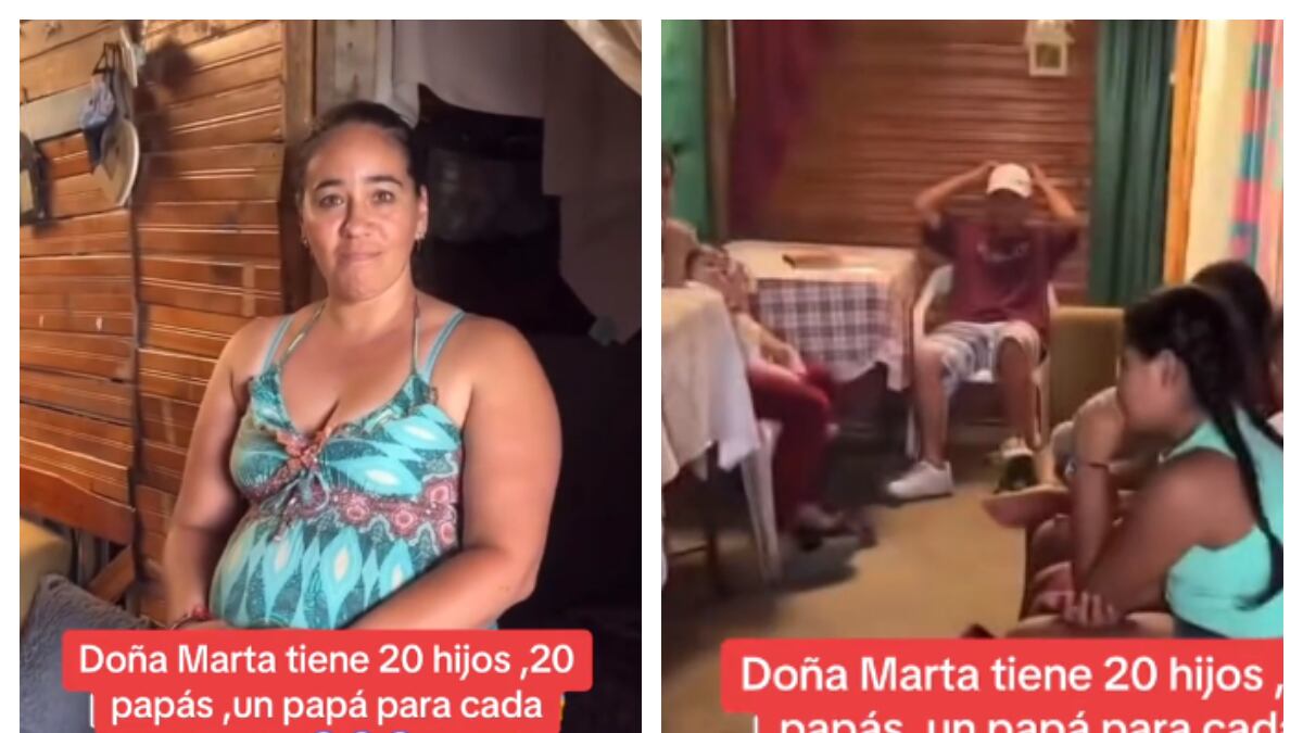 Doña Marta tiene 20 hijos