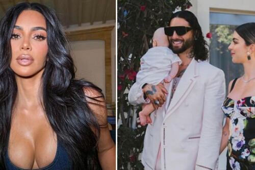“Una hermosa y la otra parece zombi”, novia de Maluma y Kim Kardashian se muestran sin maquillaje y las comparan