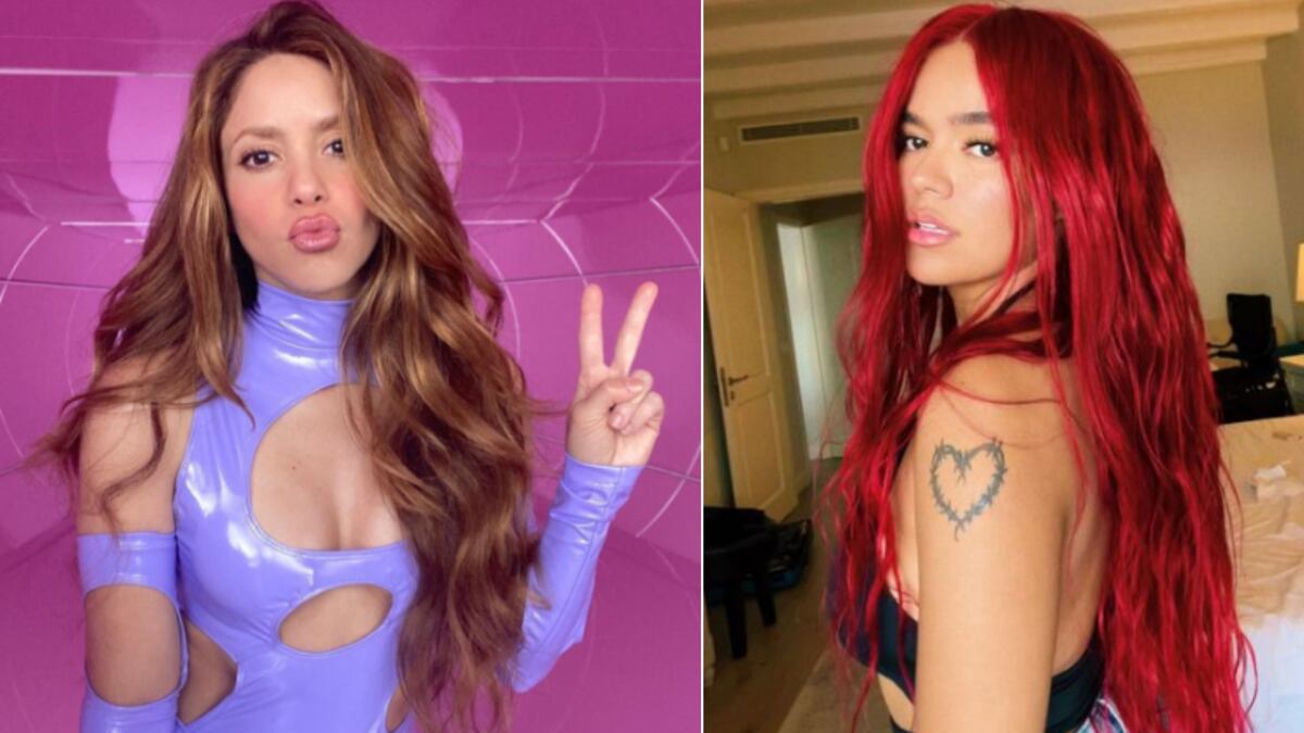 Shakira y Karol G son reconocidas mundialmente.