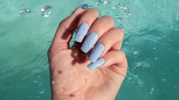 Manicura Blueberry Milk