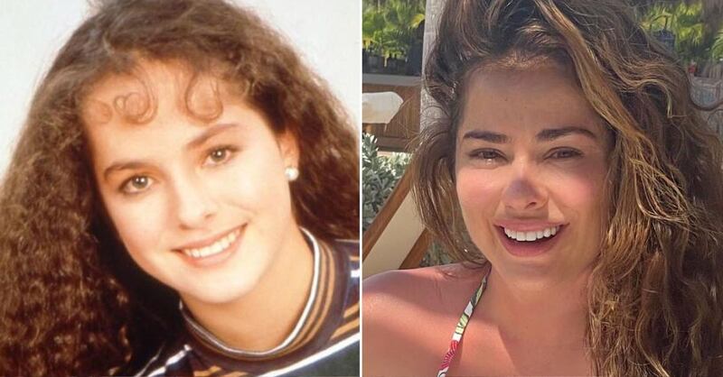 Danna García en 'Café en aroma de mujer' y en la actualidad