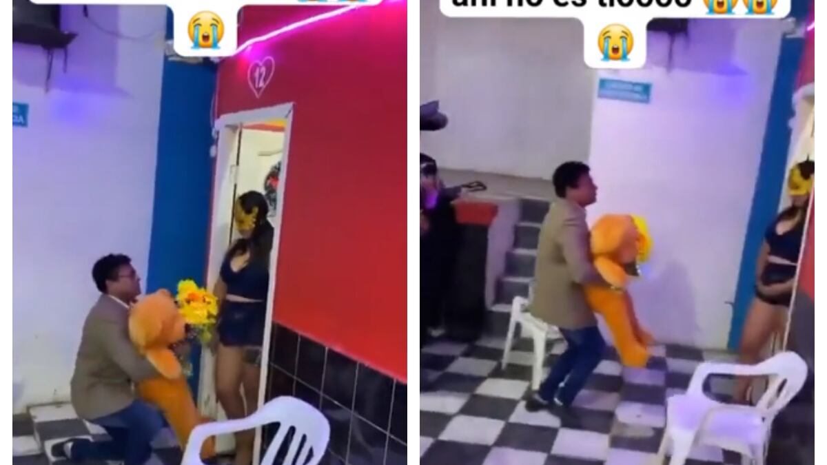 Un hombre llevó serenatas a un prostíbulo con tal de conquistar a una trabajadora sexual