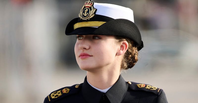 Las "heridas de guerra" de Leonor: el turbulento viaje que está dejando secuelas físicas a la princesa