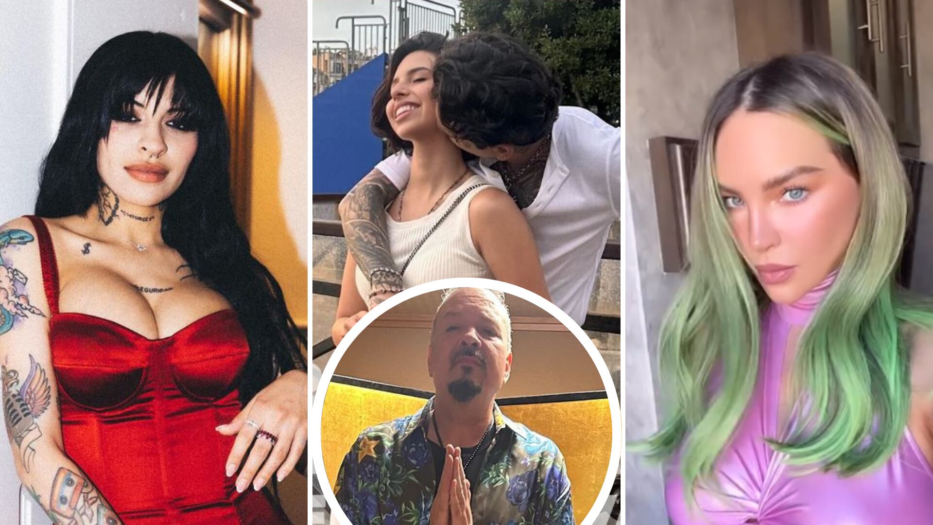 Internautas crearon un video simulando el intro de una novela de Telesiva, a la que nombraron "La Madrastra", y el que los protagonistas serían Christian Nodal, Ángela Aguilar, Cazzu, Belinda y Pepe Aguilar.