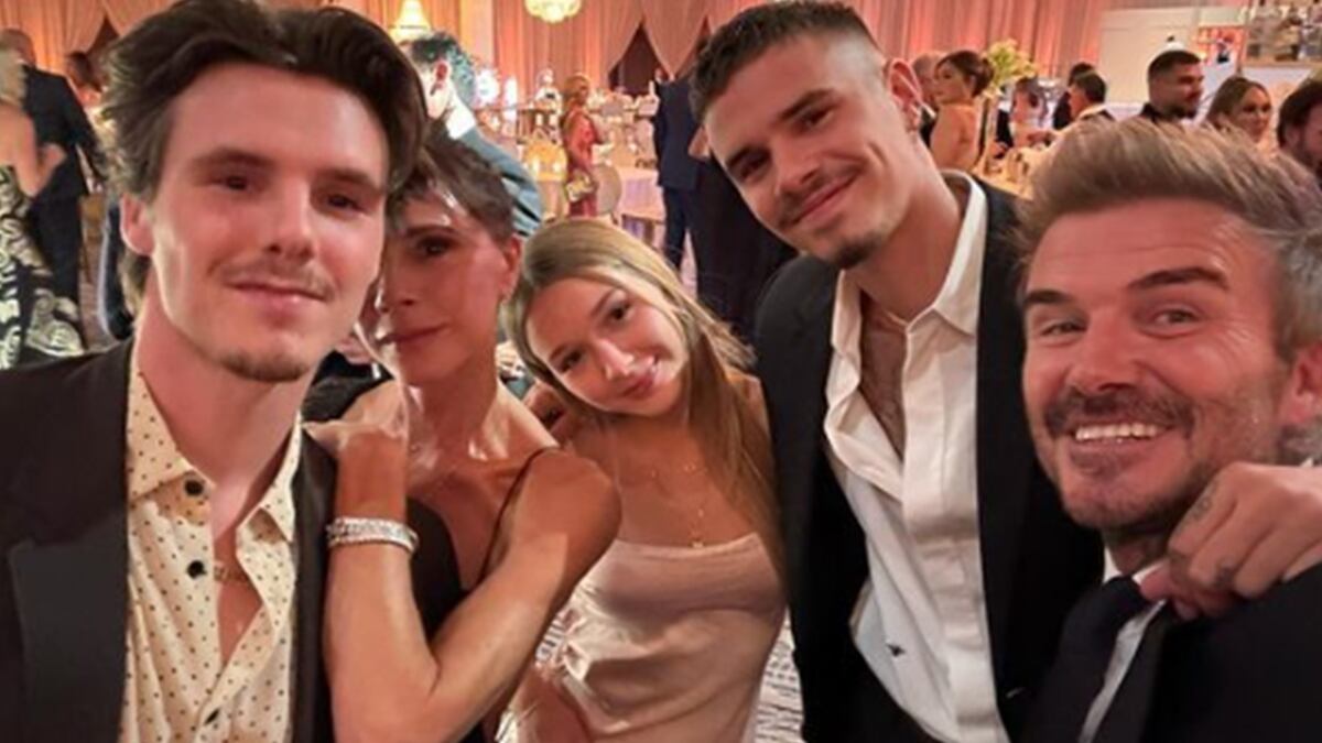 David y Victoria Beckham hija