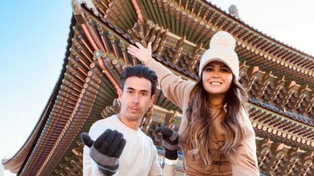 Óscar Jiménez y Mariana Echeverría anunciaron su embarazo en redes sociales hace unas semanas I Redes