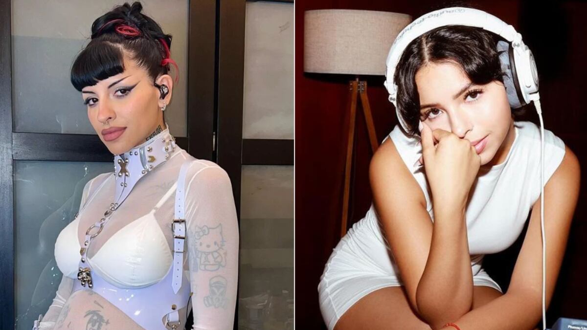 Cazzu reapareció en el concierto de Emilia con un imponente outfit.