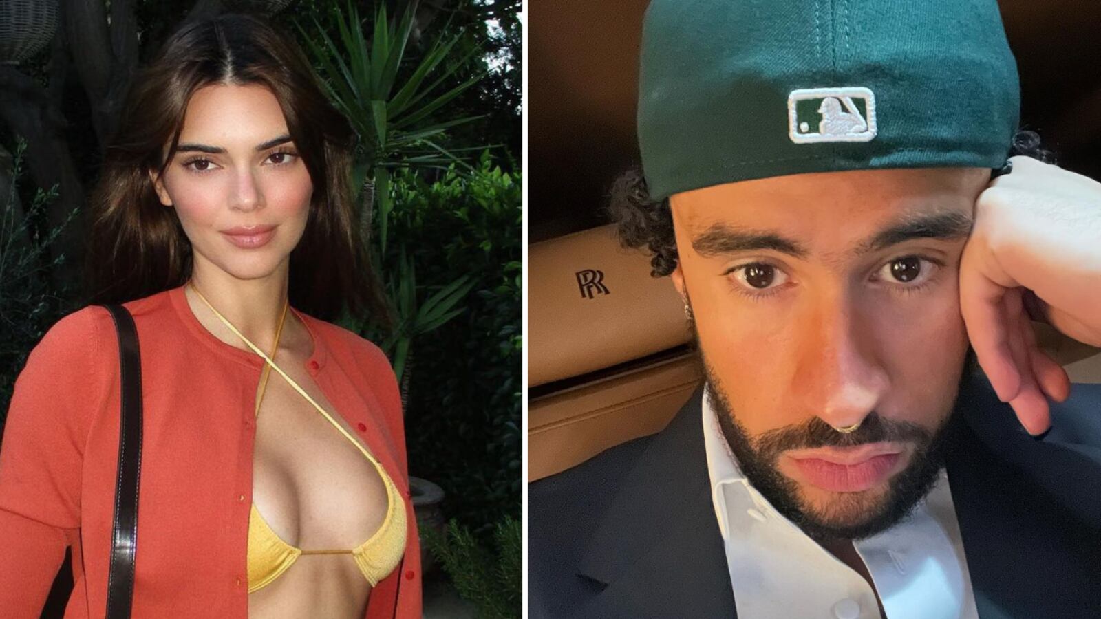 Kendall Jenner y Bad Bunny